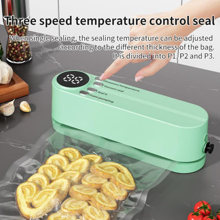 Wireless Automatic Vacuum Sealer Machine Portable Food Preservation Plastic Sealing Vacuum Machine - DealBuddy