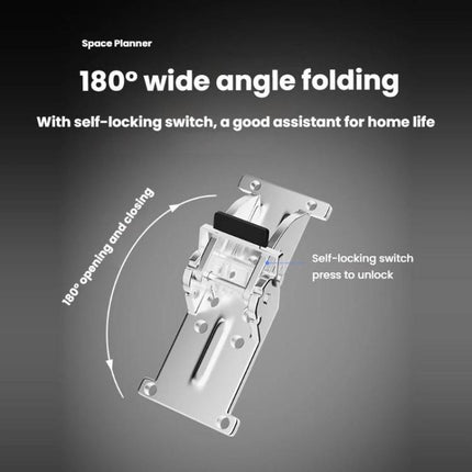 90-degree Self-Locking Folding Hinge Table Chair Bed Leg Foldable Support Brackets