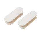 2pcs /Pack No Drill Adhesive Cabinet & Drawer Pull Handles For Glass Windows, Kitchen Doors, Furniture