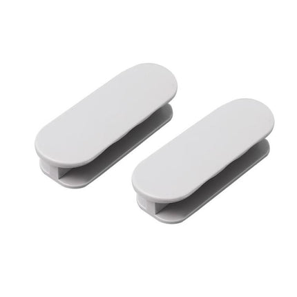 2pcs /Pack No Drill Adhesive Cabinet & Drawer Pull Handles For Glass Windows, Kitchen Doors, Furniture