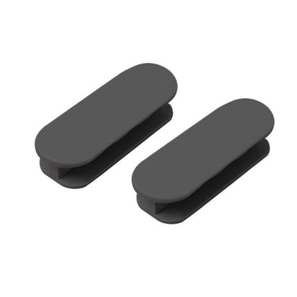 2pcs /Pack No Drill Adhesive Cabinet & Drawer Pull Handles For Glass Windows, Kitchen Doors, Furniture