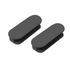 2pcs /Pack No Drill Adhesive Cabinet & Drawer Pull Handles For Glass Windows, Kitchen Doors, Furniture