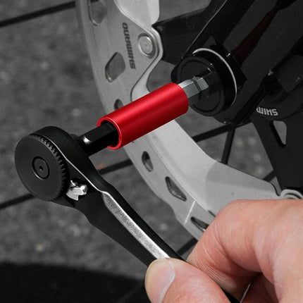 WEST BIKING 12-in-1 Two-Way Ratchet Wrench Set with Magnetic Quick-Release Extension Bar Bike Repair Tool Kit