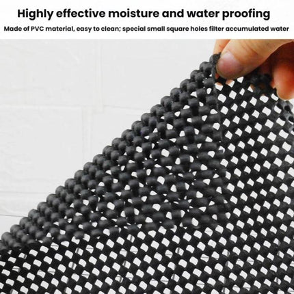 10m Perforated Foam Fruit Anti-Slip Mat Supermarket Fruit Vegetable PVC Breathable Mesh Mat