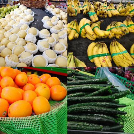 10m Perforated Foam Fruit Anti-Slip Mat Supermarket Fruit Vegetable PVC Breathable Mesh Mat