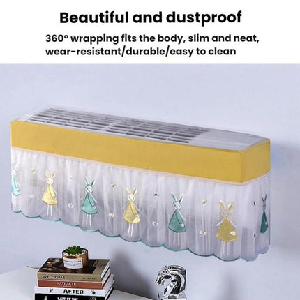 Wall-Mounted Air Conditioner Dust Cover Universal Anti-Direct Blow Air Conditioner Cove