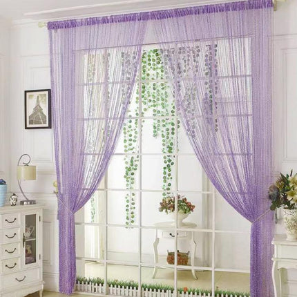 Dense Tassel Door Curtain Home Living Room Partition Decorative Curtain