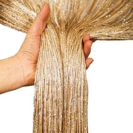 Dense Tassel Door Curtain Home Living Room Partition Decorative Curtain