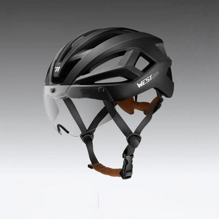 WEST BIKING Lightweight Bike Helmet with Magnetic Visor for Road & Mountain Cycling - DealBuddy