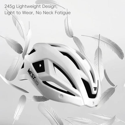 WEST BIKING Lightweight Bike Helmet with Magnetic Visor for Road & Mountain Cycling - DealBuddy