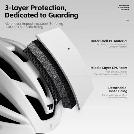 WEST BIKING Lightweight Bike Helmet with Magnetic Visor for Road & Mountain Cycling - DealBuddy