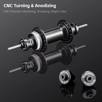 WEST BIKING YP0719470 For 12/15/20mm Axle Hubs Bicycle Wheel Truing Stand Fixing Rods