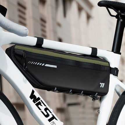 WEST BIKING YP0707415 Bicycle Top Tube Bag Mountain Road Bikes Large Capacity Front Tube Bag - DealBuddy