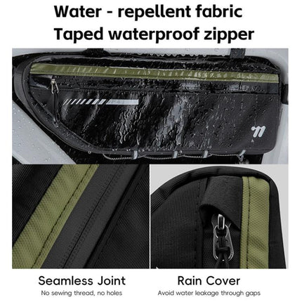 WEST BIKING YP0707415 Bicycle Top Tube Bag Mountain Road Bikes Large Capacity Front Tube Bag - DealBuddy