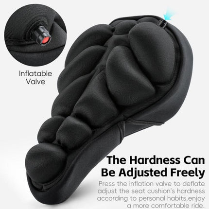 WEST BIKING YP0801259-260 Universal Heat Dissipating Inflatable Bicycle Seat Cover Cycling Mountain Bike Airbag Seat Cover - DealBuddy