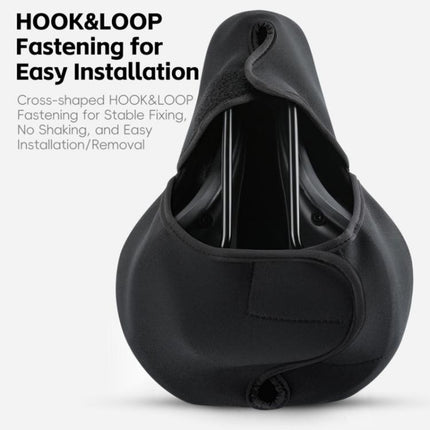 WEST BIKING YP0801259-260 Universal Heat Dissipating Inflatable Bicycle Seat Cover Cycling Mountain Bike Airbag Seat Cover - DealBuddy