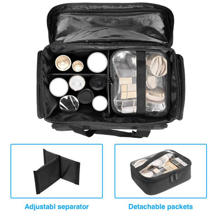 Travel Cosmetic Bag With Removable Inner Pocket