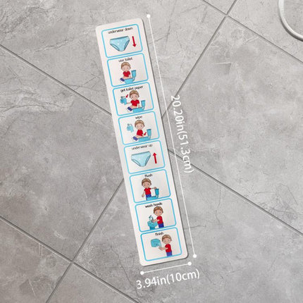 Life Skills Class Toilet Training Visual Chart