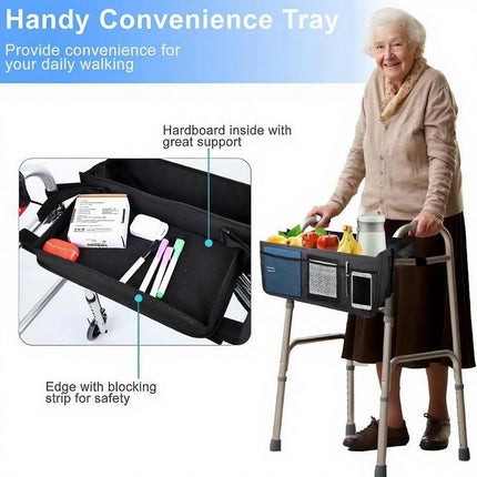 Waterproof Foldable Walker Storage Bag With Large Capacity