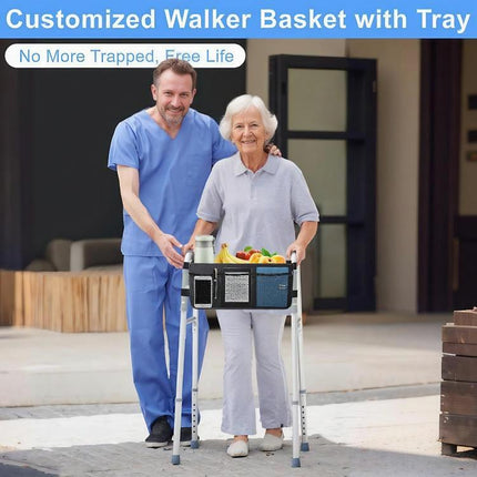 Waterproof Foldable Walker Storage Bag With Large Capacity