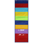 Rainbow File Book Magazine Storage Wall Mount Bag