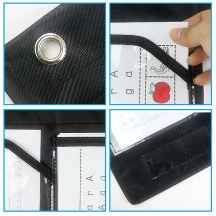 Collection Home Wall Pockets with Labels Organizer