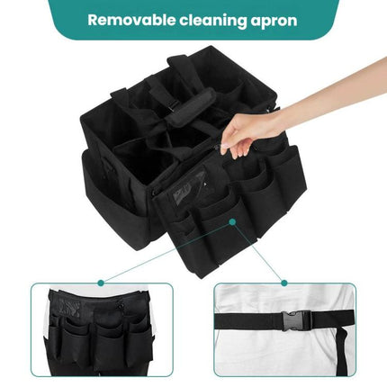 Cleaning Supplies Storage Bag Detachable Apron Pocket