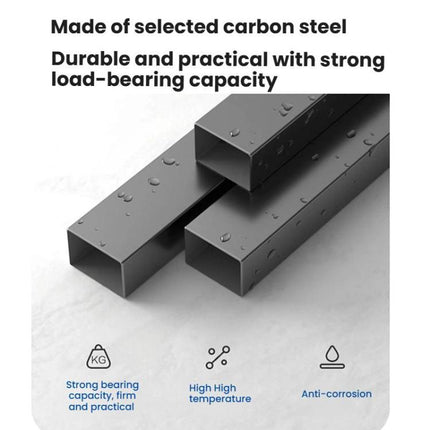 Adjustable Under Desk Storage Basket No Drill Hanging Organizer for Router/Books/Supplies