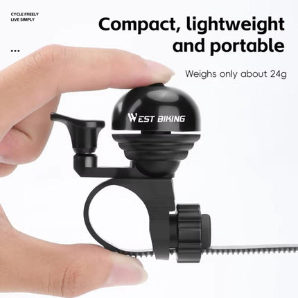 WEST BIKING Bicycle Bell Cycling Aluminum Alloy Warning Horn - DealBuddy