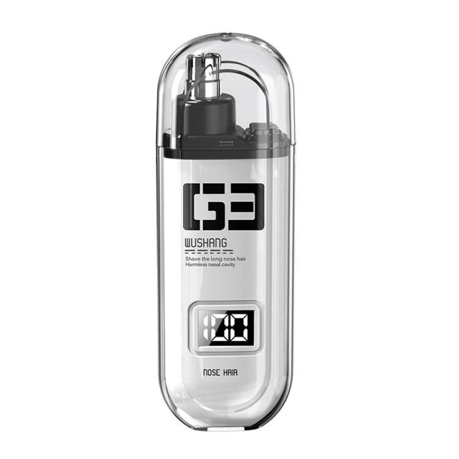 WUSHANG Rechargeable Nose Hair Trimmer USB-C Charging Gentle & Painless Nasal Grooming