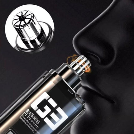 WUSHANG Rechargeable Nose Hair Trimmer USB-C Charging Gentle & Painless Nasal Grooming - DealBuddy