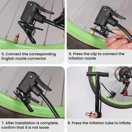 5pcs Schrader To Presta Valve Adapter Clip Portable Presta Valve Inflation Adapter - DealBuddy