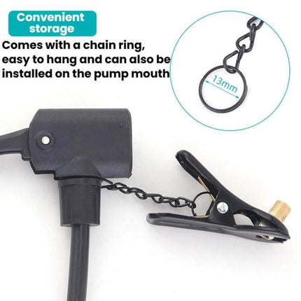 5pcs Schrader To Presta Valve Adapter Clip Portable Presta Valve Inflation Adapter - DealBuddy