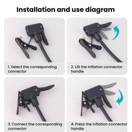 5pcs Schrader To Presta Valve Adapter Clip Portable Presta Valve Inflation Adapter - DealBuddy