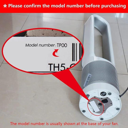 Air Purifier Bladeless Fan Remote Control