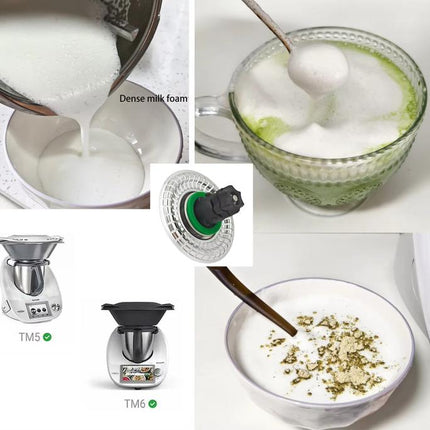 For Thermomix TM5/TM6/TM7  Milk Frother Attachment Whisk Blade, Milk Frother