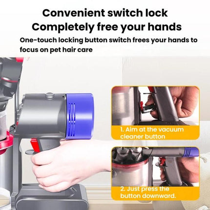 For Dyson V7 V8 V10 V11 V15 Vacuum Cleaner Pet Grooming Clipper Set With Switch Buckle