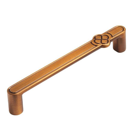 Vintage Flower Cabinet Door Handle Zinc Alloy Handle For Drawers Wardrobes