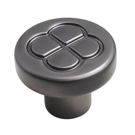 Vintage Flower Cabinet Door Handle Zinc Alloy Handle For Drawers Wardrobes