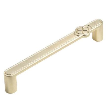 Vintage Flower Cabinet Door Handle Zinc Alloy Handle For Drawers Wardrobes