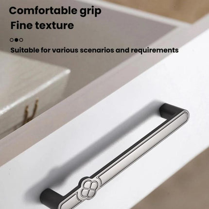 Vintage Flower Cabinet Door Handle Zinc Alloy Handle For Drawers Wardrobes