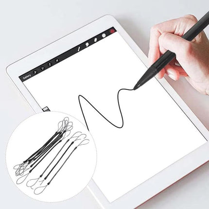 10pcs Stylus Bottle Opener Anti-Lost Retractable Spring Cord