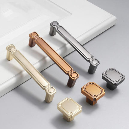 Vintage Cabinet Door Handle Zinc Alloy Handle For Drawers Wardrobes