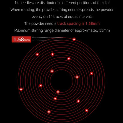 Cyclone Universal Churning Needle Coffee Cloth Chalk Needle - DealBuddy