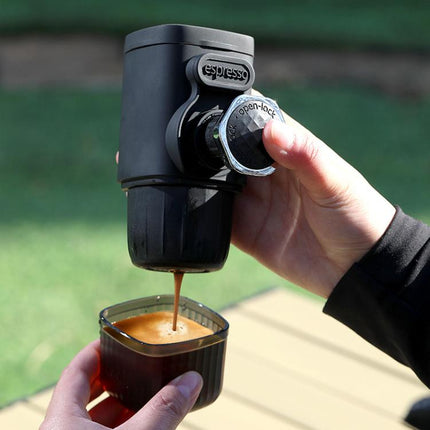 Portable Hand-Pressed Coffee Maker Home Travel Press-Type Coffee Machine - DealBuddy