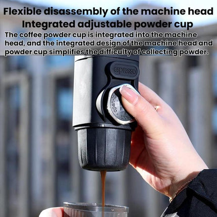 Portable Hand-Pressed Coffee Maker Home Travel Press-Type Coffee Machine - DealBuddy