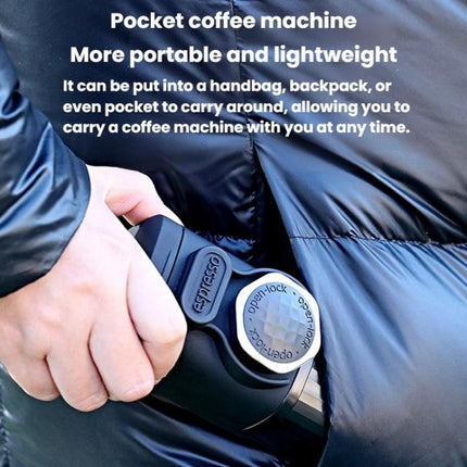 Portable Hand-Pressed Coffee Maker Home Travel Press-Type Coffee Machine - DealBuddy