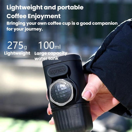 Portable Hand-Pressed Coffee Maker Home Travel Press-Type Coffee Machine - DealBuddy