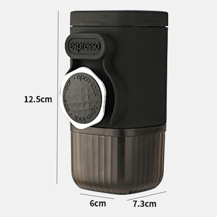 Portable Hand-Pressed Coffee Maker Home Travel Press-Type Coffee Machine - DealBuddy