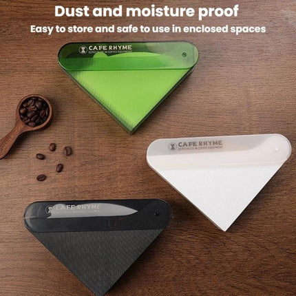 CAFE RHYME Dustproof Filter Paper Holder Lidded Coffee Filter Box - DealBuddy